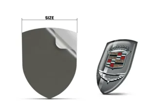 Cadillac Silikon Aufkleber Racing Limited Domes Abzeichen ST